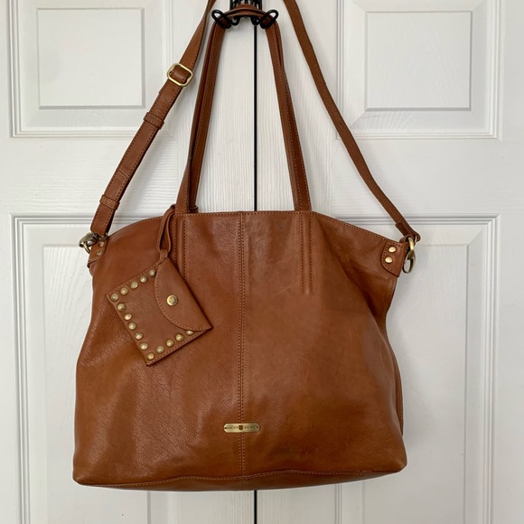 Lucky Brand Handbags - Lucky Brand Brown Leather Crossbody/Over the Shoulder Bag